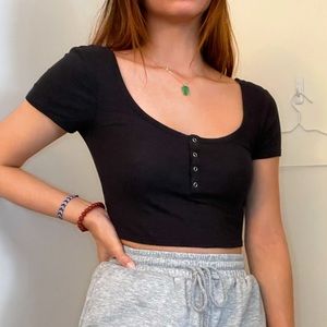 PacSun- Me to We Scoop T- shirt